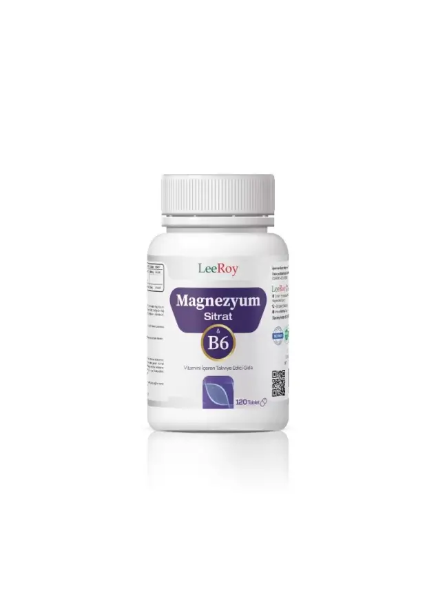 LeeRoy Magnezyum Sitrat&B6 120 Tablet - 1