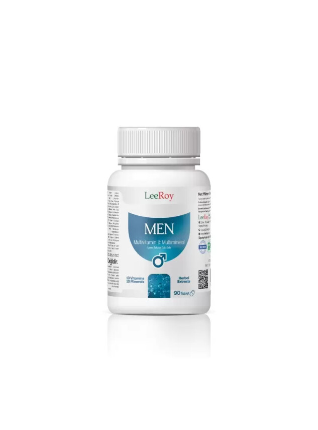 LeeRoy Men Multivitamin & Multimineral 90 Tablet - LeeRoy