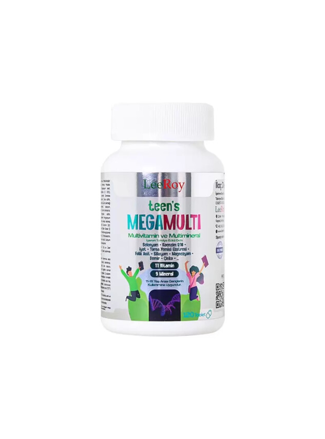 LeeRoy Teen's MegaMulti (11-18 Yaş) 120 Tablet - LeeRoy