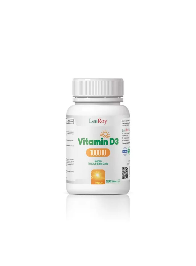 LeeRoy Vitamin D3 1000mg 120 Tablet - LeeRoy