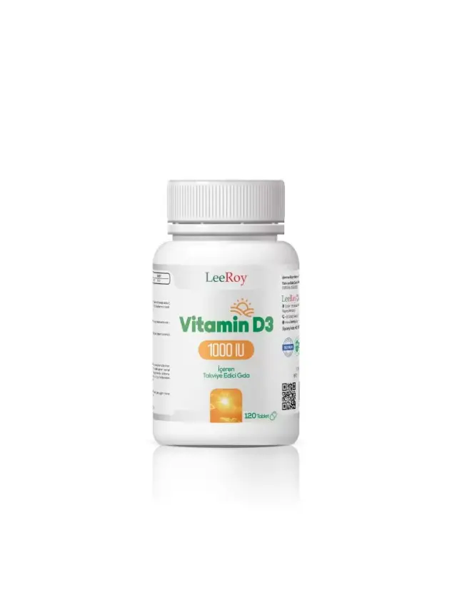 LeeRoy Vitamin D3 1000mg 120 Tablet - 1