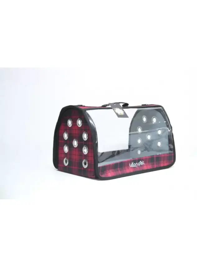 Leon Flybag Şeffaf Çanta Ekose - 1