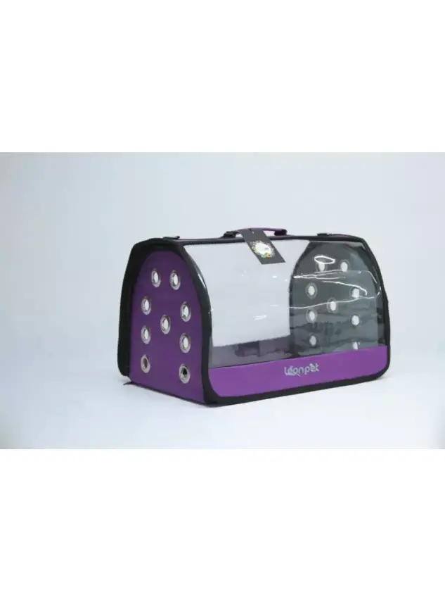 Leon Flybag Şeffaf Çanta Mor - 1