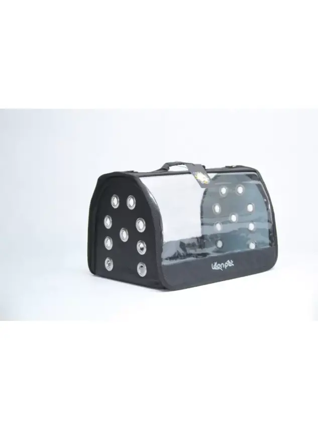 Leon Flybag Şeffaf Çanta Siyah - 1