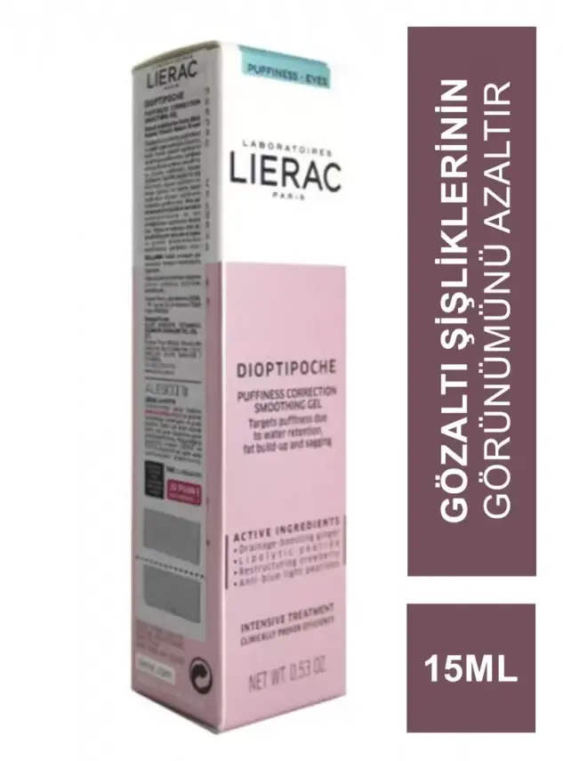 Lierac Dioptipoche Puffiness Correction Smoothing Gel 15 ml - 2