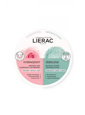 Lierac Hydragenist & Sebologie Duo Mask 2x6 ml - Lierac