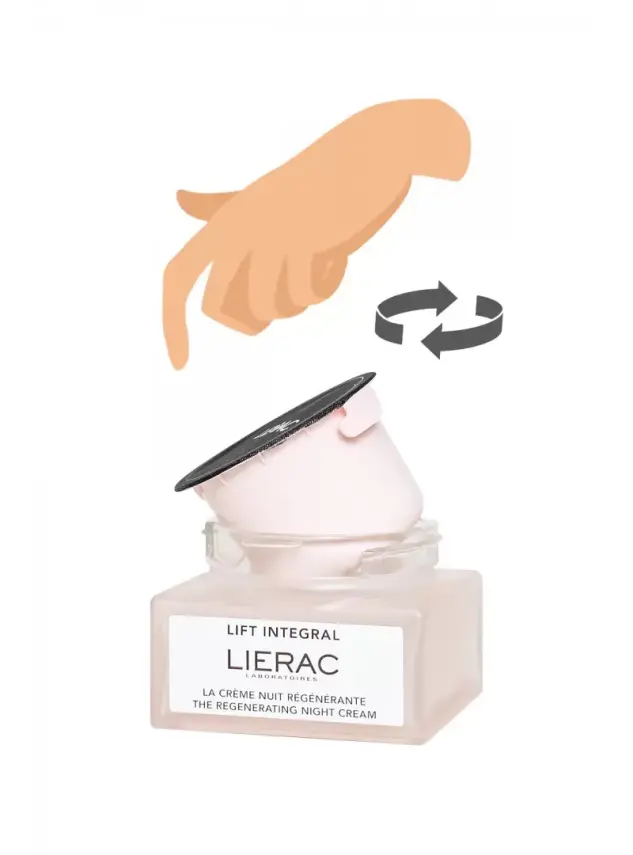 Lierac Lift İntegral The Regenerating Night Cream - Refill 50 ml - 1