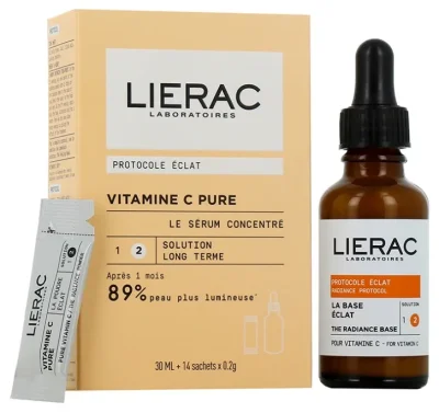 Lierac Radiance Protocol Cilde Işıltı Veren Ve Canlandıran C Vitamini Serum 30 ml + 14 saşe x 0,2g - Lierac