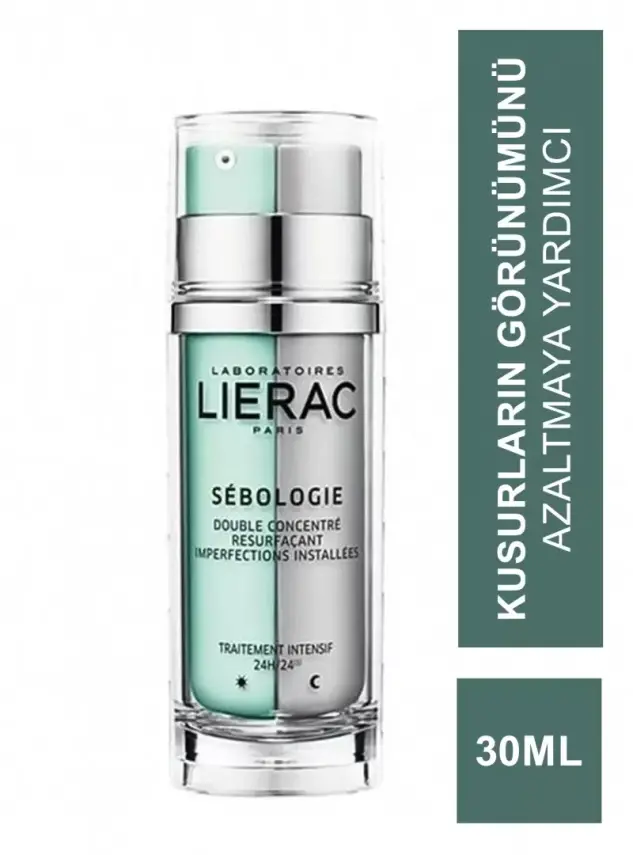 Lierac Sebologie Imperfections Resurfacing Day & Night Double Concentrate 30 ml - 2
