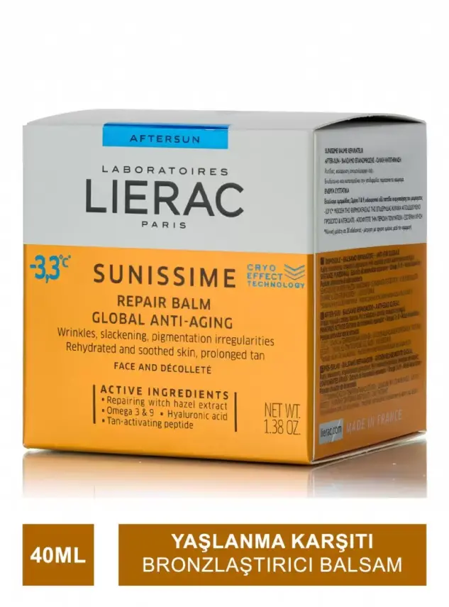 Lierac Sunissime After-Sun Rehydrating Repair Balm 40 ml - 2