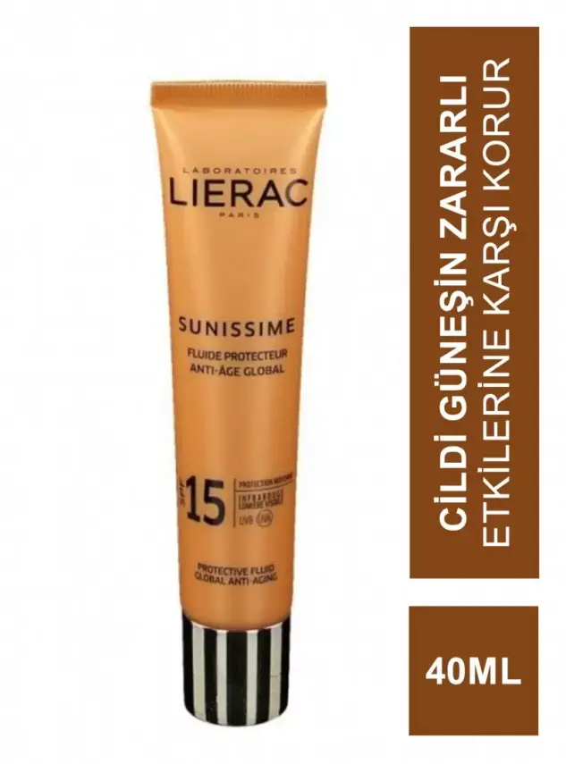Lierac Sunissime Protective Fluid Spf 15 Güneş Kremi 40ml - 2