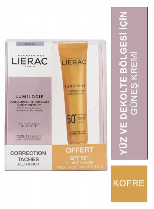 Lierac Sunissime Protective Fluide Anti-Age Global SPF50 Güneş Kremi 40ml - 2