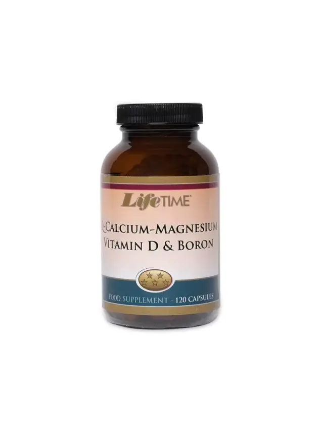 LifeTime Q-Calcium Magnesium Vitamin D & Boron 120 Kapsül - 2