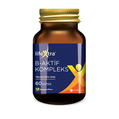 LifeXtra B-Aktif Kompleks 60 Kapsül - Tabilaç