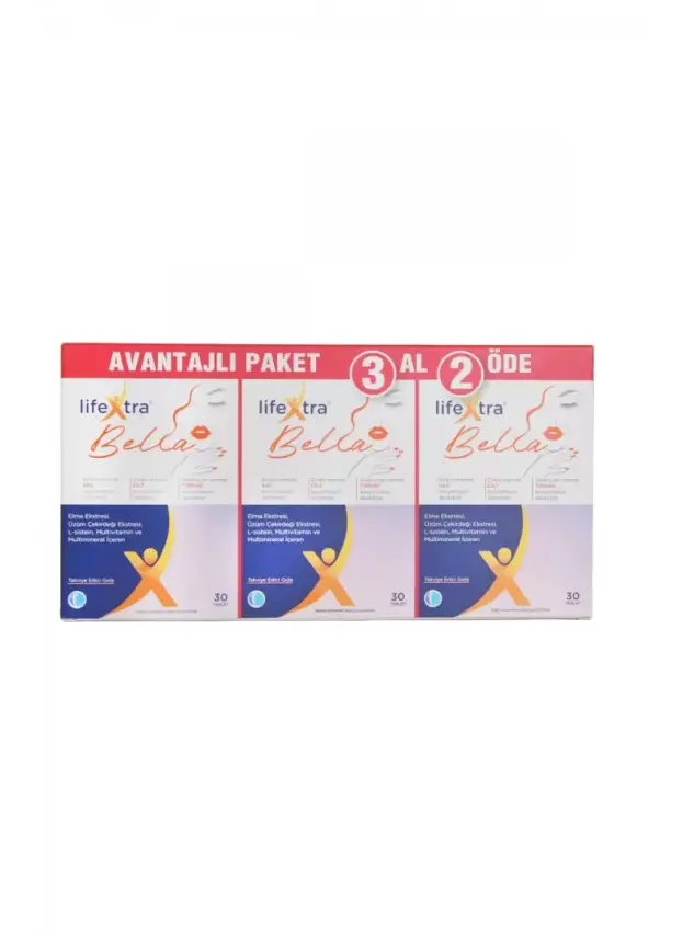 LifeXtra Bella 30 Tablet - 3AL2ÖDE | Avantajlı Paket - 1