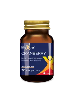 LifeXtra Cranberry 30 Kapsül - Tabilaç