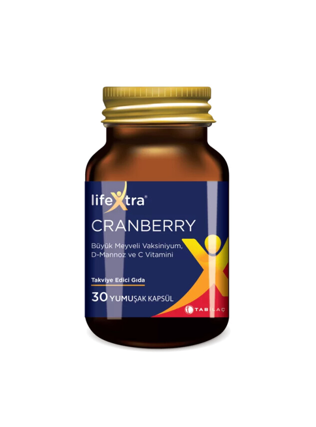 LifeXtra Cranberry 30 Kapsül - Tabilaç