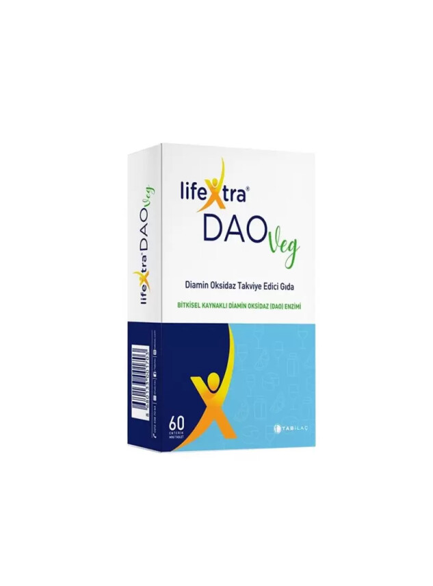 LifeXtra Dao Veg 60 Tablet - Tabilaç