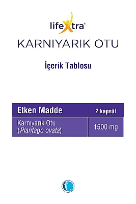 LifeXtra Karnıyarık Otu 120 Kapsül - 3