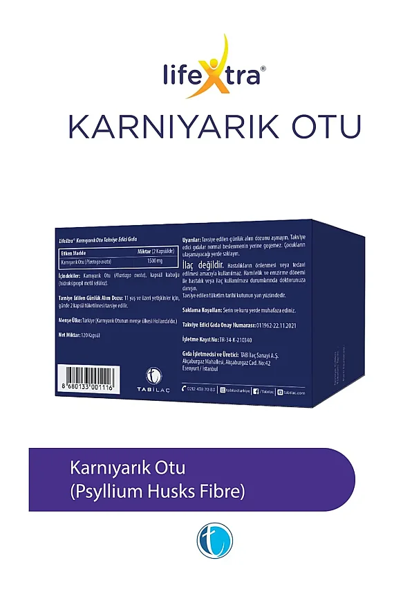 LifeXtra Karnıyarık Otu 120 Kapsül - 2