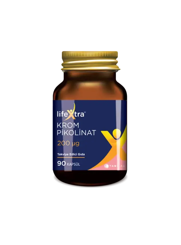 LifeXtra Krom Pikolinat 90 Kapsül - 1
