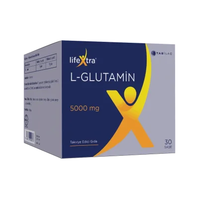 LifeXtra L-Glutamin Takviye Edici Gıda 30 Saşe - Tabilaç