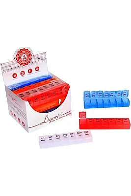 Ligorix Haftalık İlaç Hap Saklama Kutusu - Ligorix