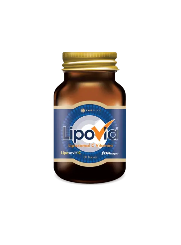 LipoVia Lipozomal C Vitamini 30 Kapsül - 1