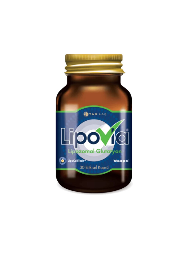 LipoVia Lipozomal Glutatyon 30 Kapsül - Tabilaç