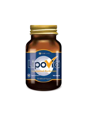 LipoVia Lipozomal Kurkumin 30 Kapsül - Tabilaç