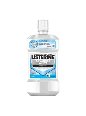 Listerine Advanced White Diş Beyazlatıcı Ağız Gargarası 500 ml - Nane Aromalı - 2