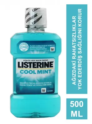 Listerine Cool Mint Ağız Gargarası 500 ml - Listerine