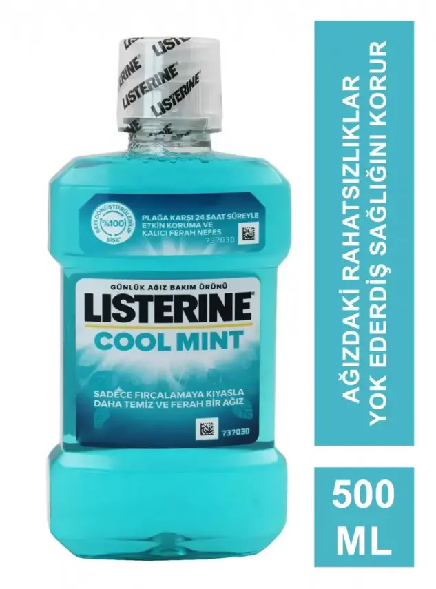 Listerine Cool Mint Ağız Gargarası 500 ml - 1