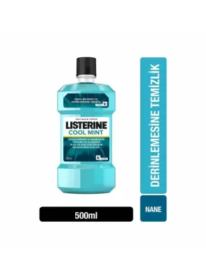 Listerine Cool Mint Ağız Gargarası 500 ml - 2