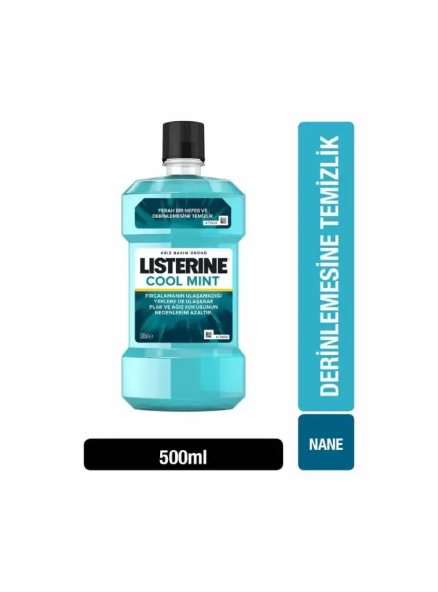 Listerine Cool Mint Ağız Gargarası 500 ml - 2