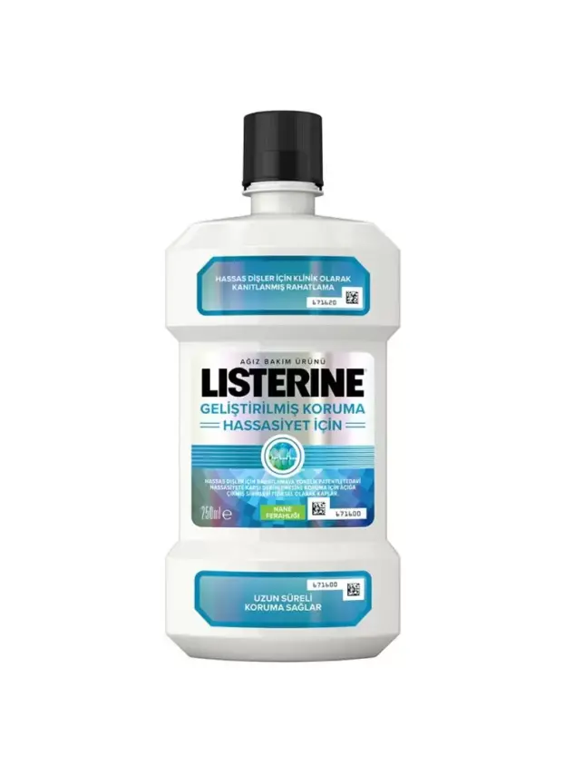 Listerine Hassasiyet İçin Ağız Bakım Gargarası Nane Ferahlığı 250 ml - 2