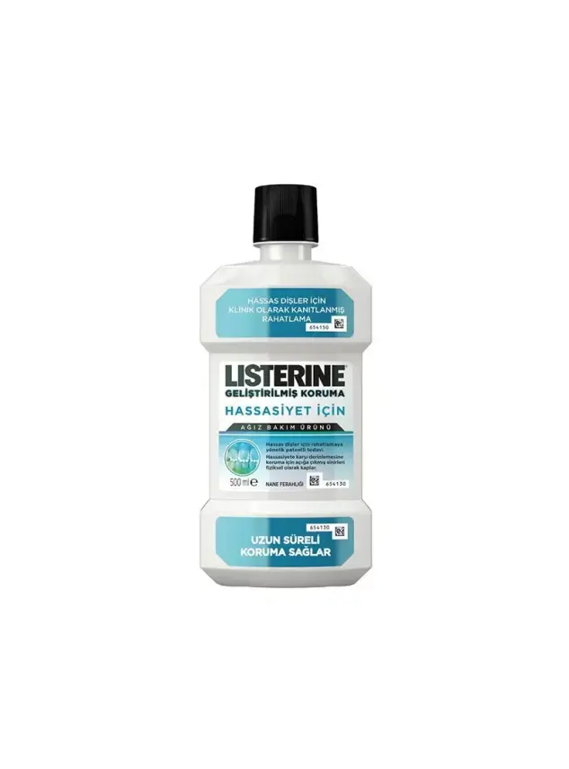 Listerine Hassasiyet İçin Ağız Gargarası 500ml - Nane Ferahlığı - 2