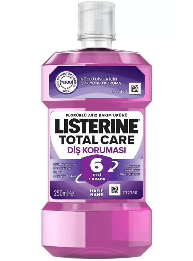 Listerine Total Care Diş Koruması Ağız Gargarası 250 ml - 2