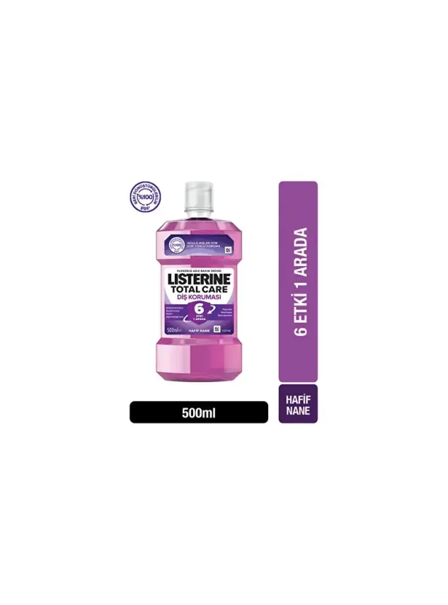 Listerine Total Care Diş Koruması Ağız Gargarası 500 ml - 1