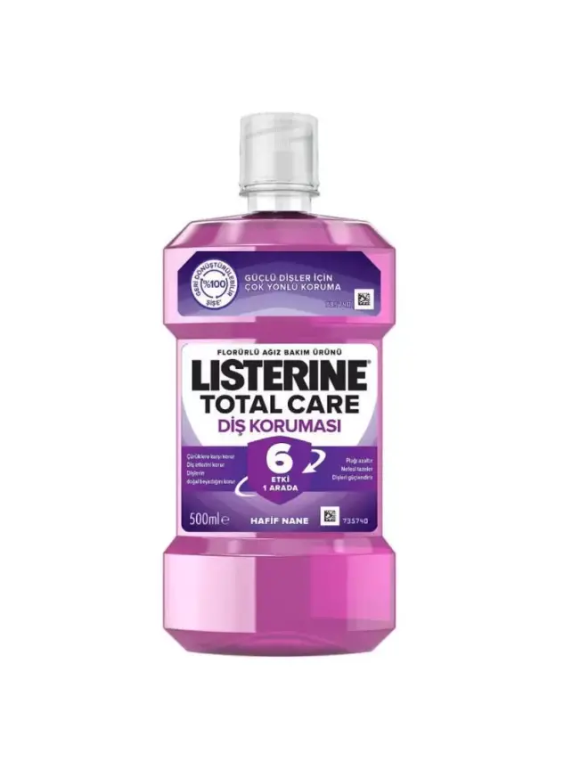 Listerine Total Care Diş Koruması Ağız Gargarası 500 ml - 2