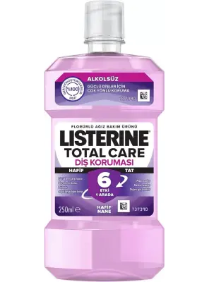 Listerine Total Care Diş Koruması Ağız Gargarası - Alkolsüz 250 ml - 2