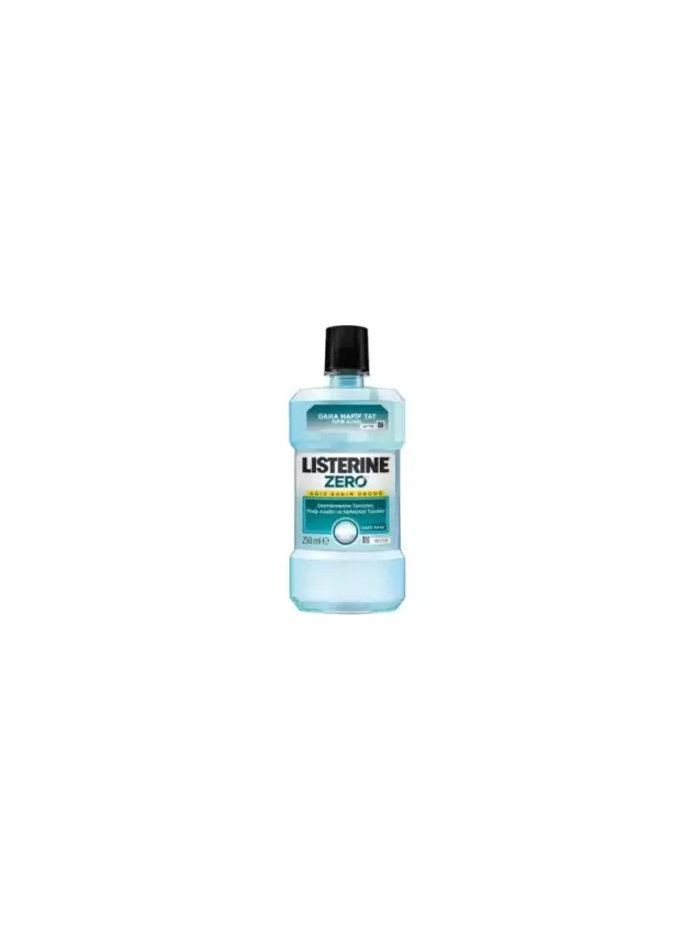 Listerine Zero Alkolsüz Ağız Gargarası 250 ml - Hafif Nane - 2