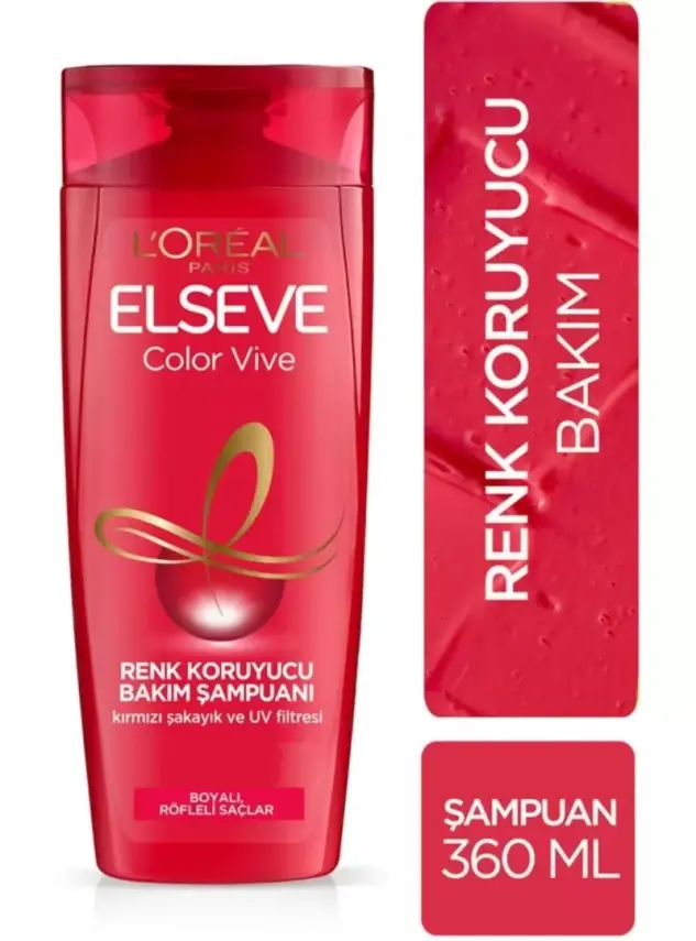Loreal Elseve Color Vive Boyalı Saç Şampuanı 360ml - 1