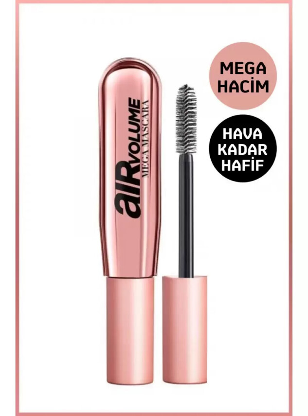 Loreal Paris Air Volume Mega Hacim Veren Maskara - Siyah - Loreal