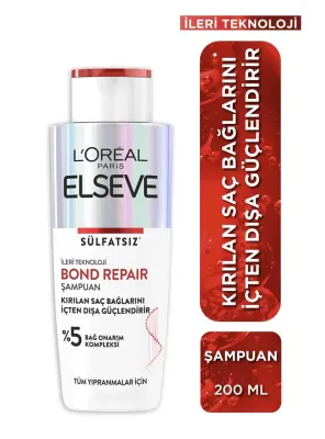 Loreal Paris Bond Repair Saç Bağlarını Güçlendirici Şampuan 200 ml - 1
