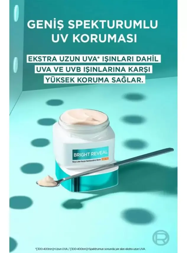 Loreal Paris Bright Reveal - Koyu Leke Karşıtı Nemlendirici Krem - Gkf50 50 ml - 6