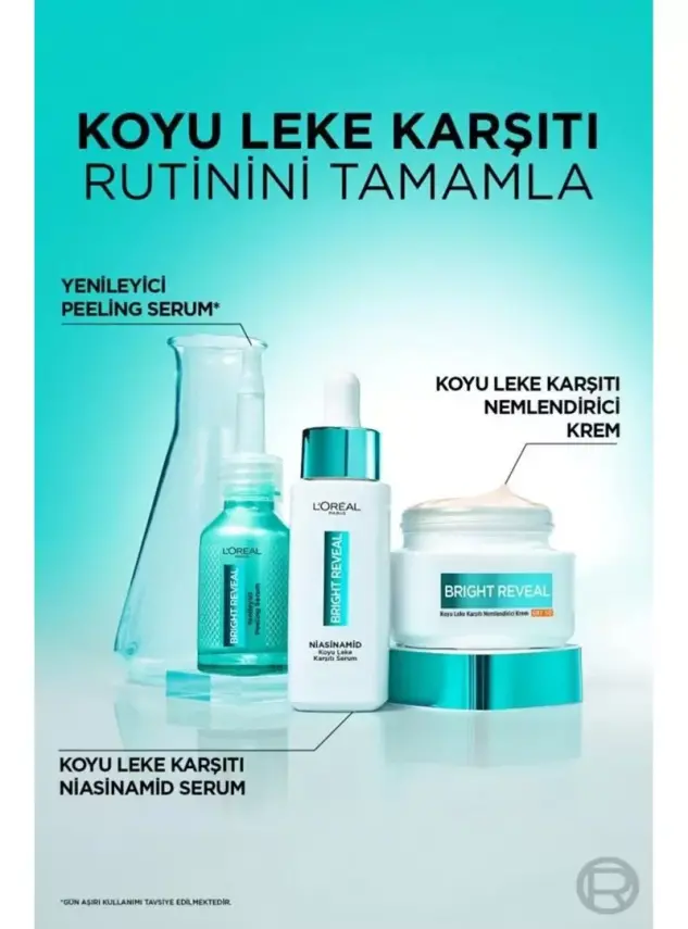 Loreal Paris Bright Reveal - Koyu Leke Karşıtı Nemlendirici Krem - Gkf50 50 ml - 7