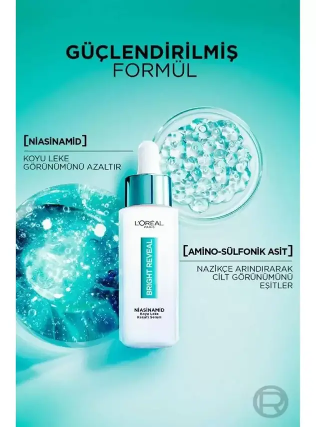 Loreal Paris Bright Reveal Niasinemid - Koyu Leke Karşıtı Serum - 30 ml - 4