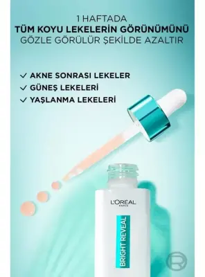 Loreal Paris Bright Reveal Niasinemid - Koyu Leke Karşıtı Serum - 30 ml - 5