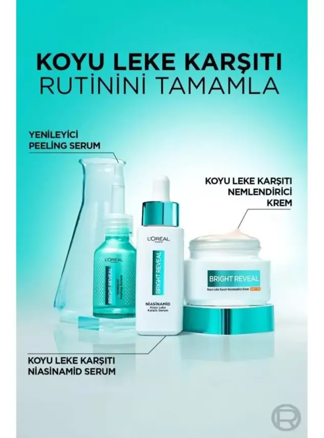 Loreal Paris Bright Reveal Niasinemid - Koyu Leke Karşıtı Serum - 30 ml - 6